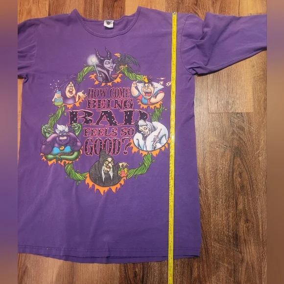 Vintage Disney Villains Long Tee One Size - Picture 9 of 16